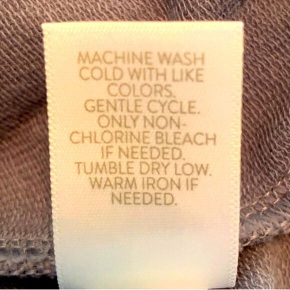 PURE JILL AFFINITY FRENCH TERRY SLIM LEG PANT WOMEN XSP LAVENDER ELASTIC W - Picture 9 of 11